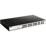 D-Link DGS-1210-28MP/E switch Gestionado L2 Gigabit Ethernet (10/100/1000) Energía sobre Ethernet (PoE) 1U Negro, Gris, Interruptor/Conmutador Gestionado, L2, Gigabit Ethernet (10/100/1000), Energía sobre Ethernet (PoE), Montaje en rack, 1U