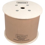 Digitus Cable de instalación de par trenzado S/FTP CAT 7A, AWG 22/1, FRNC-C; LSZH-3 amarillo, AWG 22/1, FRNC-C; LSZH-3, 1000 m, Cat7a, S/FTP (S-STP)