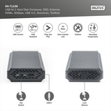 Digitus DA-71158, Caja de unidades aluminio