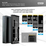 Digitus DA-71158, Caja de unidades aluminio