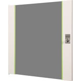 Digitus Puerta frontal de vidrio para carcasa de pared de 19" 12U serie Unique, Panel frontal gris
