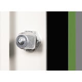 Digitus Puerta frontal de vidrio para carcasa de pared de 19" 12U serie Unique, Panel frontal gris