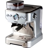 Domo Cafetera espresso plateado/Negro