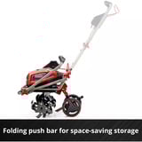 EINHELL Azada de batería profesional GP-CR 36/45 Li E BL - Solo, 36 Voltios (2x18V), Cortar rojo/Negro