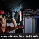 EINHELL Lámpara inalámbrica Power X-Change TE-CL 18/1000 S Li - Solo, 18Volt, Luz de LED rojo