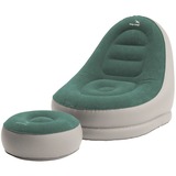 Easy Camp Comfy Lounge Set Verde, Gris, Conjunto verde/Gris, Verde, Gris, PVC, 100 kg, 830 mm, 930 mm, 850 mm