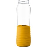 Emsa N3100800, Botella de agua transparente/Amarillo