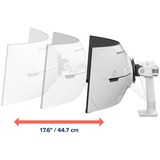 Ergotron Brazo para monitor HX con articulación VHD, soporte de mesa, Soporte de monitor blanco