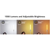 Govee Lámpara de pie cilíndrica RGBICWW, Luz de LED 