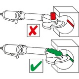 Hazet Lijadora de profundidad 9033P-8 negro