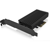 ICY BOX IB-PCI224M2-ARGB tarjeta y adaptador de interfaz Interno M.2 negro, PCIe, M.2, PCIe 4.0, Negro, Pasivo, China