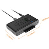 Icy Dock MB931U-1VB R1, Adaptador negro