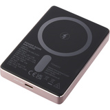 Intenso Magnetic Wireless Powerbank MW10000 Rosé, Banco de potencia rosa