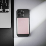 Intenso Magnetic Wireless Powerbank MW10000 Rosé, Banco de potencia rosa