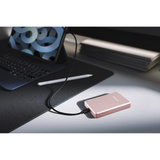 Intenso Magnetic Wireless Powerbank MW10000 Rosé, Banco de potencia rosa