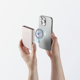 Intenso Magnetic Wireless Powerbank MW10000 Rosé, Banco de potencia rosa