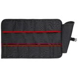 KNIPEX Bolsa enrollable para herramientas negro/Rojo