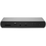 Kensington Replicador de puertos 4K dual Thunderbolt™ 4 SD5700T con 90 W de PD - Windows/macOS, Estación de acoplamiento gris/Negro, Alámbrico, Thunderbolt 4, 90 W, 3,5 mm, 100,10,1000 Mbit/s, Gris