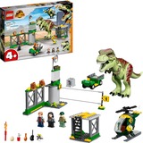 LEGO 76944 Jurassic World Fuga del Dinosaurio T. rex, Juguete Creativo, Juegos de construcción Juguete Creativo, Juego de construcción, 4 año(s), Plástico, 140 pieza(s), 620 g