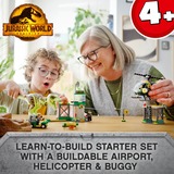 LEGO 76944 Jurassic World Fuga del Dinosaurio T. rex, Juguete Creativo, Juegos de construcción Juguete Creativo, Juego de construcción, 4 año(s), Plástico, 140 pieza(s), 620 g