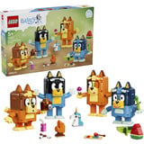 LEGO Bluey La familia de Bluey hecha de piezas LEGO, Juegos de construcción 