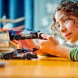 LEGO Speed Champions Coches de Carreras BMW M4 GT3 y BMW M Hybrid V8, Juegos de construcción Juego de construcción, 9 año(s), Plástico, 676 pieza(s), 789 g