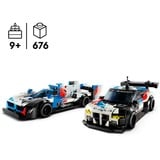 LEGO Speed Champions Coches de Carreras BMW M4 GT3 y BMW M Hybrid V8, Juegos de construcción Juego de construcción, 9 año(s), Plástico, 676 pieza(s), 789 g