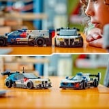 LEGO Speed Champions Coches de Carreras BMW M4 GT3 y BMW M Hybrid V8, Juegos de construcción Juego de construcción, 9 año(s), Plástico, 676 pieza(s), 789 g