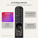 LG 55QNED7EB3C, QNED TV negro