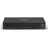 Lindy Splitter HDMI 4K de 4 puertos negro