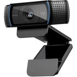 Logitech 960-001055 cámara web 3 MP 1920 x 1080 Pixeles USB Negro, Webcam negro, 3 MP, 1920 x 1080 Pixeles, Full HD, 30 pps, 720p, 1080p, H.264