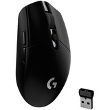 Logitech G305 ratón mano derecha RF inalámbrica + Bluetooth Óptico 12000 DPI, Ratones para gaming negro, mano derecha, Óptico, RF inalámbrica + Bluetooth, 12000 DPI, 400 pps, Negro