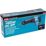 Makita Sierra recíproca a batería JR001GZ XGT, 40 voltios, Sierra de sable azul/Negro