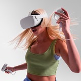 Meta  Meta Quest 2 128 GB, Gafas de Realidad Virtual (VR) blanco, antes Oculus  Quest 2 