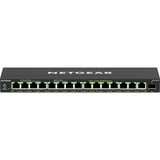 Netgear 16-Port High-Power PoE+ Gigabit Ethernet Plus Switch (231W) with 1 SFP port (GS316EPP) Gestionado Gigabit Ethernet (10/100/1000) Energía sobre Ethernet (PoE) Negro, Interruptor/Conmutador negro, Gestionado, Gigabit Ethernet (10/100/1000), Bidireccional completo (Full duplex), Energía sobre Ethernet (PoE)