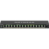 Netgear GS316EPP Gestionado Gigabit Ethernet (10/100/1000) Energía sobre Ethernet (PoE) Negro, Interruptor/Conmutador negro, Gestionado, Gigabit Ethernet (10/100/1000), Bidireccional completo (Full duplex), Energía sobre Ethernet (PoE)