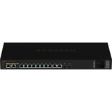 Netgear GSM4212P Gestionado L2/L3 Gigabit Ethernet (10/100/1000) Energía sobre Ethernet (PoE) 1U Negro, Interruptor/Conmutador Gestionado, L2/L3, Gigabit Ethernet (10/100/1000), Energía sobre Ethernet (PoE), Montaje en rack, 1U