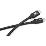 NewerTech Cable Thunderbolt 4 / USB-C negro