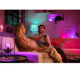 Philips Hue White & Color Ambiance E14 forma de gota paquete doble 470 lm, Lámpara LED 