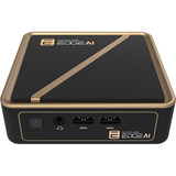 SAPPHIRE EDGE AI 340, Barebone negro/Dorado