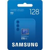 Samsung T7 microSDXC 128 GB, Tarjeta de memoria azul