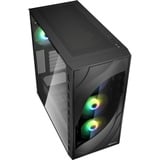 Sharkoon Rebel C80G RGB, Cajas de torre negro