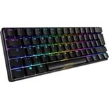 Sharkoon SGK50 S4 teclado USB QWERTY Portugués Negro, Teclado para gaming negro, 60%, USB, QWERTY, LED RGB, Negro