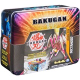 Spin Master Bakugan Baku-Tin, Sectanoid, estuche de almacenamiento de coleccionista de primera calidad con Bakugan misterioso, cartas intercambiables, juguetes para niños a partir de 6 años, Juego de destreza Bakugan Baku-Tin, Sectanoid, estuche de almacenamiento de coleccionista de primera calidad con misterioso, cartas intercambiables, juguetes para niños a partir de 6 años, Disco volador con lanzador, 6 año(s)