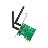 TP-Link TL-WN881ND adaptador y tarjeta de red Interno WLAN 300 Mbit/s, Adaptador Wi-Fi Interno, Inalámbrico, PCI Express, WLAN, 300 Mbit/s, Verde