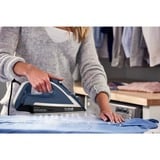Tefal 1830008380 plancha, Plancha a vapor azul/blanco