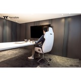 Thermaltake ARGENT E700 Silla para videojuegos de PC Negro, Asientos de juego negro, Silla para videojuegos de PC, 150 kg, 170 cm, 190 cm, Plata, Aluminio