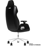 Thermaltake ARGENT E700 Silla para videojuegos de PC Negro, Asientos de juego negro, Silla para videojuegos de PC, 150 kg, 170 cm, 190 cm, Plata, Aluminio