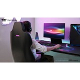 Thermaltake ARGENT E700 Silla para videojuegos de PC Negro, Asientos de juego negro, Silla para videojuegos de PC, 150 kg, 170 cm, 190 cm, Plata, Aluminio