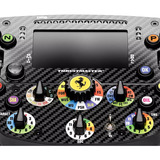 Thrustmaster Formula Wheel Add-On Ferrari SF-25 Edition, Volante de recambio negro, Volante de carreras, Negro, Fibra de carbono, 10,9 cm (4.3"), Thrustmaster T818, Thrustmaster T598, 280 mm